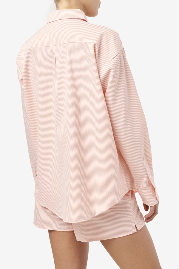 Coral Almond-White Ariella Dress Shirt Fila