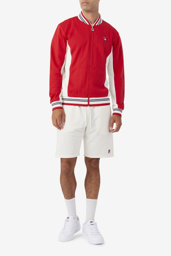 Settanta Jacket Red-Gardenia-Navy Fila
