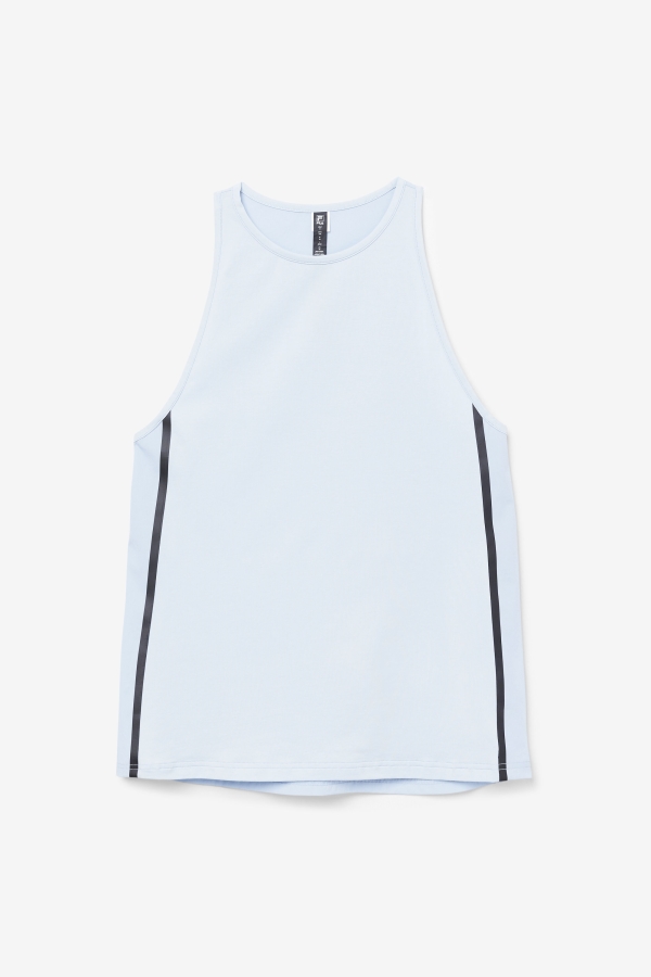 Fi-Lux Loose Tank Top Blue Fog-Black Fila