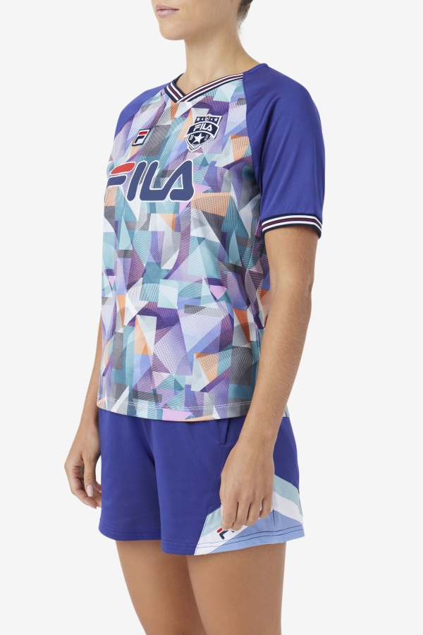 Geoprint-Blue Fallone Jersey Fila
