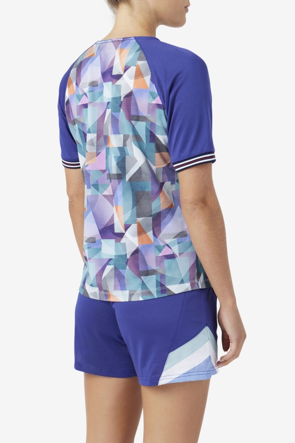 Geoprint-Blue Fallone Jersey Fila