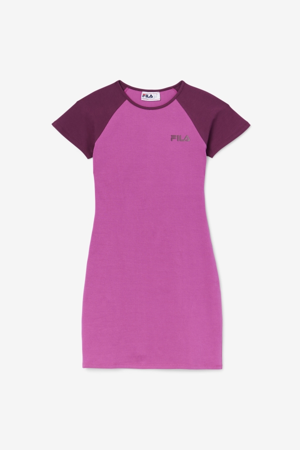 Fila Rouge-Grape Wine Kyra Dress