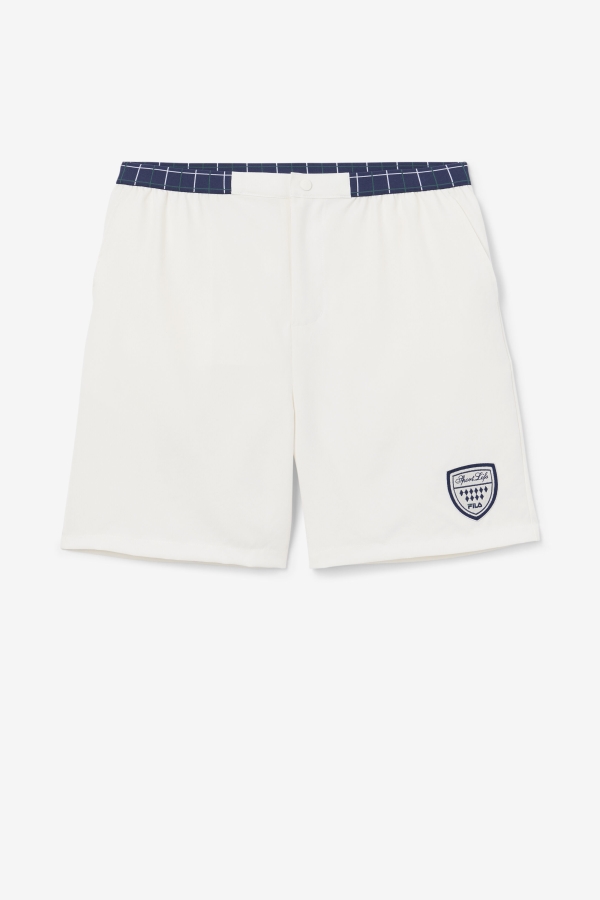 Anyz Short Gardenia-Navy-White-June Bug Fila