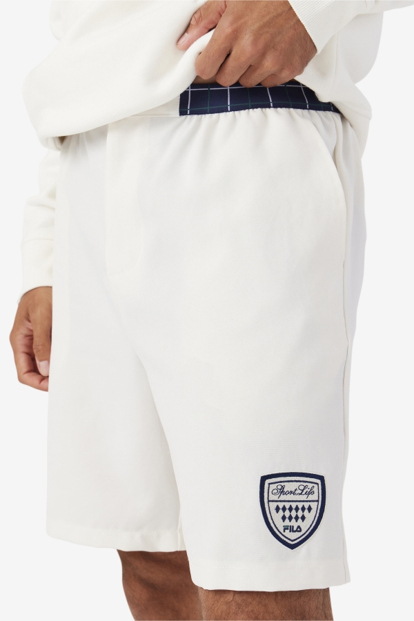 Anyz Short Gardenia-Navy-White-June Bug Fila