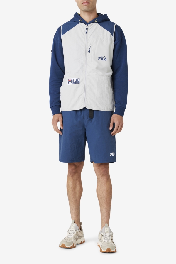 Fila Senuri Walking Short Navy-Yellow-Bayou