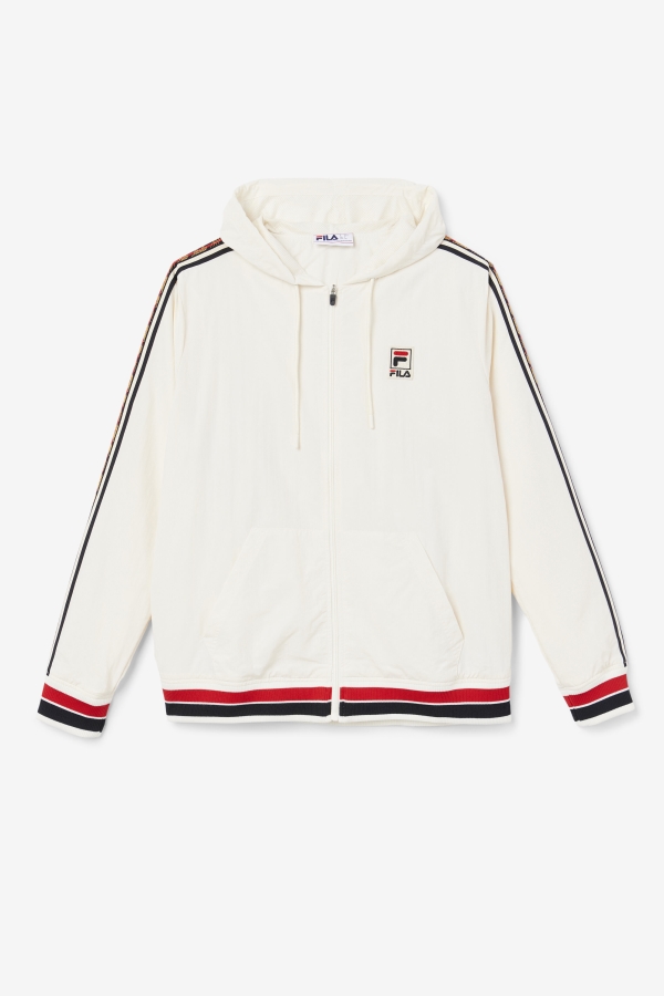 Gardenia-Black-Red Fila Faras Wind Jacket
