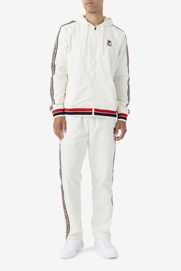 Gardenia-Black-Red Fila Faras Wind Jacket
