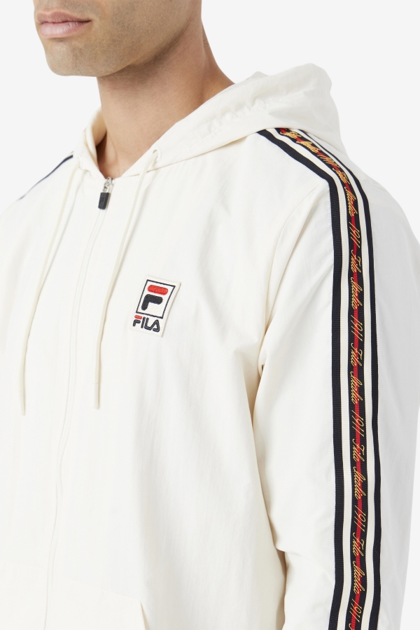 Gardenia-Black-Red Fila Faras Wind Jacket