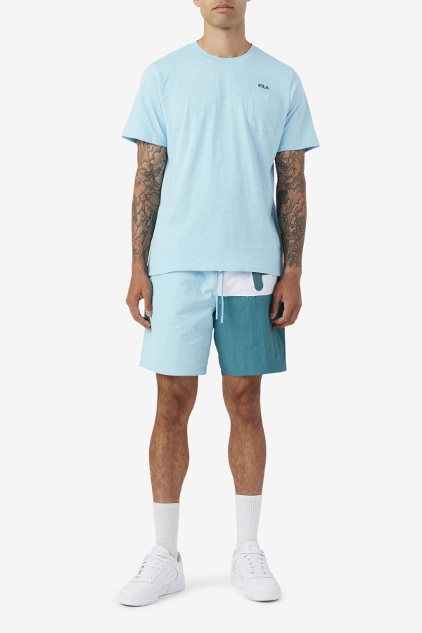 Cosire Swim Short Petit Four-Bayou-White Fila