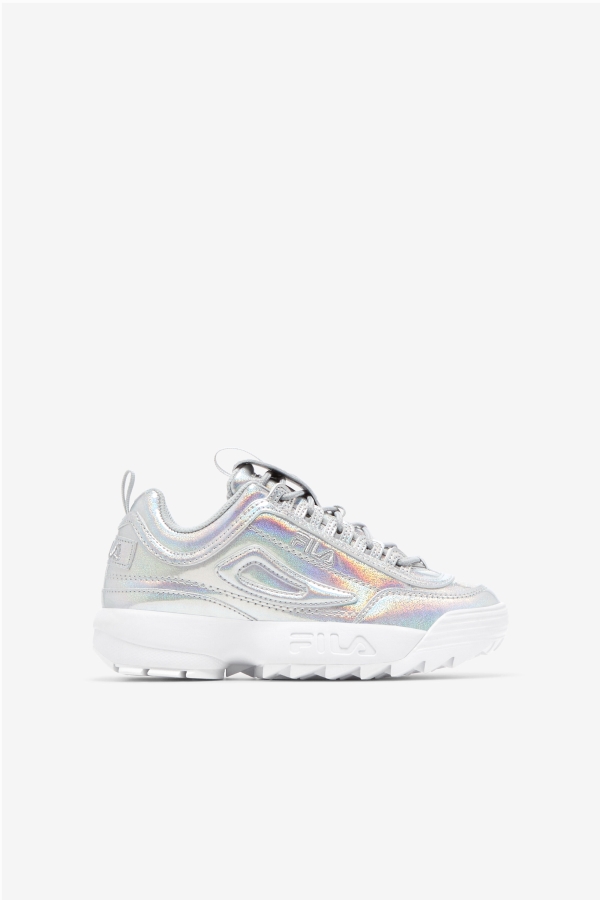 Iridescent Little Kids' Disruptor 2 Premium Iri Fila
