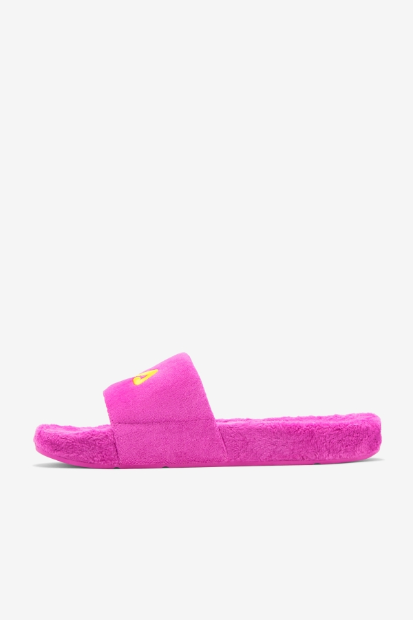 Terry Drifter Slide Fila Purple-Yellow-Petit Four