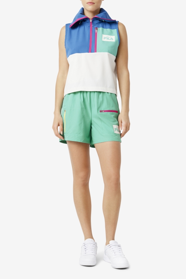 Marine Green Jordyna Short Fila
