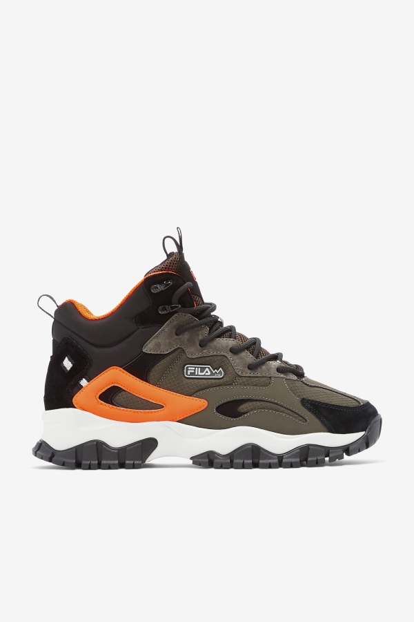 Tarmac-Black-Orange Men's Ray Tracer TR 2 Mid Fila