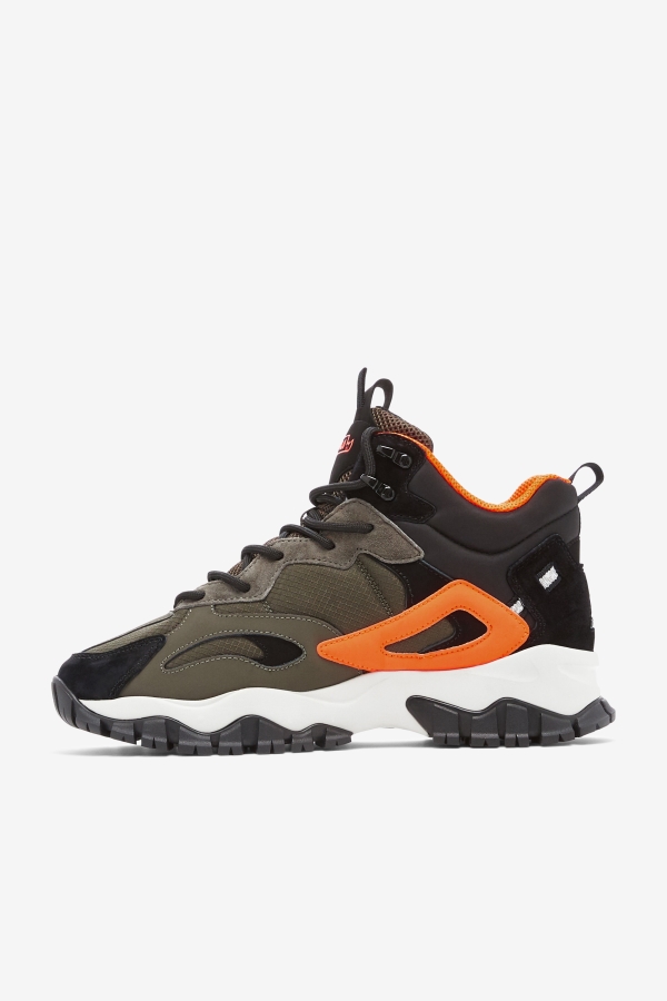 Tarmac-Black-Orange Men\'s Ray Tracer TR 2 Mid Fila
