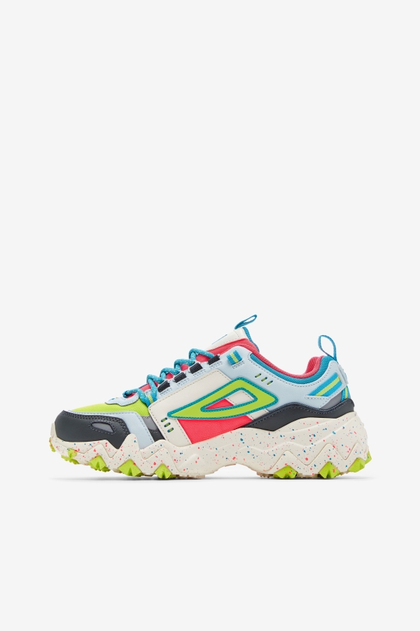 Women\'s Oakmont TR Fila Diva Pink-Silver-Lime Punch