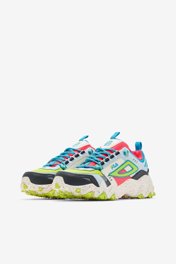 Women\'s Oakmont TR Fila Diva Pink-Silver-Lime Punch