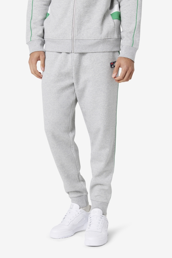 Fila Light Grey-Jelly Bean-White Townes Jogger