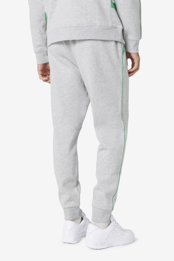 Fila Light Grey-Jelly Bean-White Townes Jogger