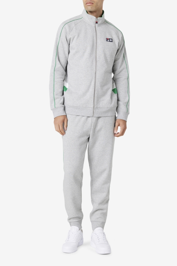 Fila Light Grey-Jelly Bean-White Townes Jogger