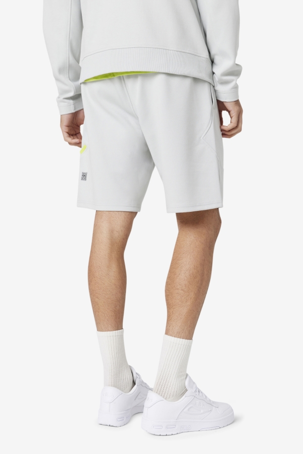 Rihaan Short Fila Stone-Lime Punch