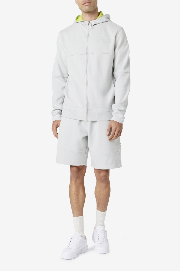 Rihaan Short Fila Stone-Lime Punch