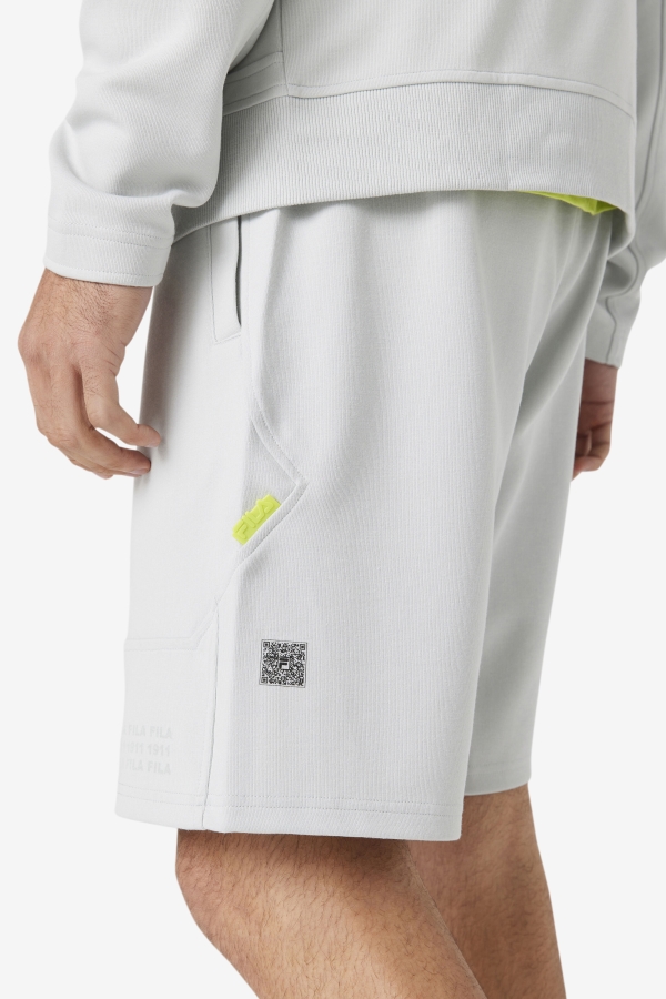 Rihaan Short Fila Stone-Lime Punch
