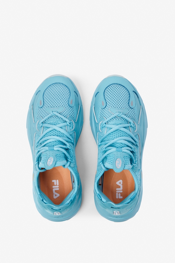 Angel Blue-Apricot Wash-Silver Fila Women\'s Ray Tracer Evo 2