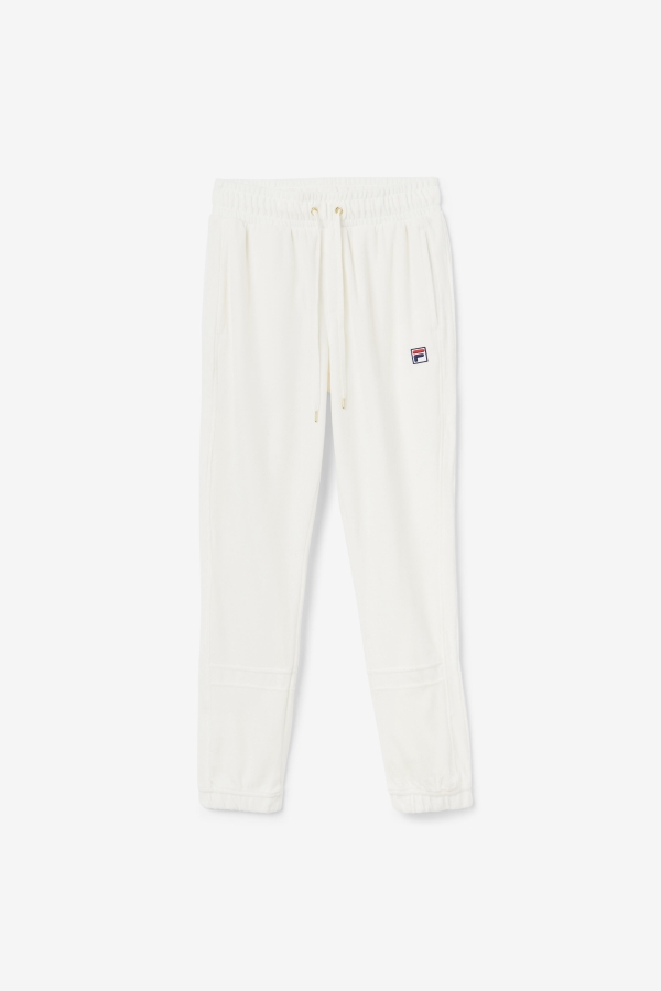 Ravid Velour Pant Egret Fila