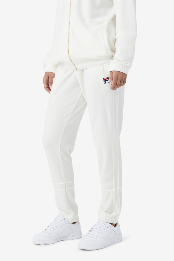 Ravid Velour Pant Egret Fila