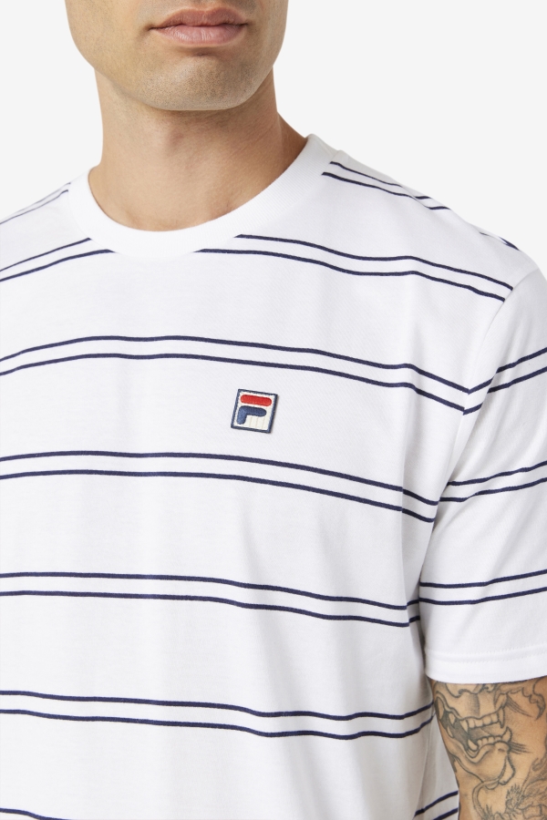 Felix Tee Fila White-Peacoat