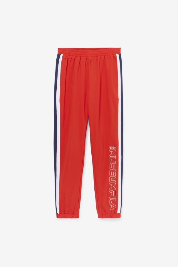 FILA X The Museum Track Pant Fila Red-Peacoat-White