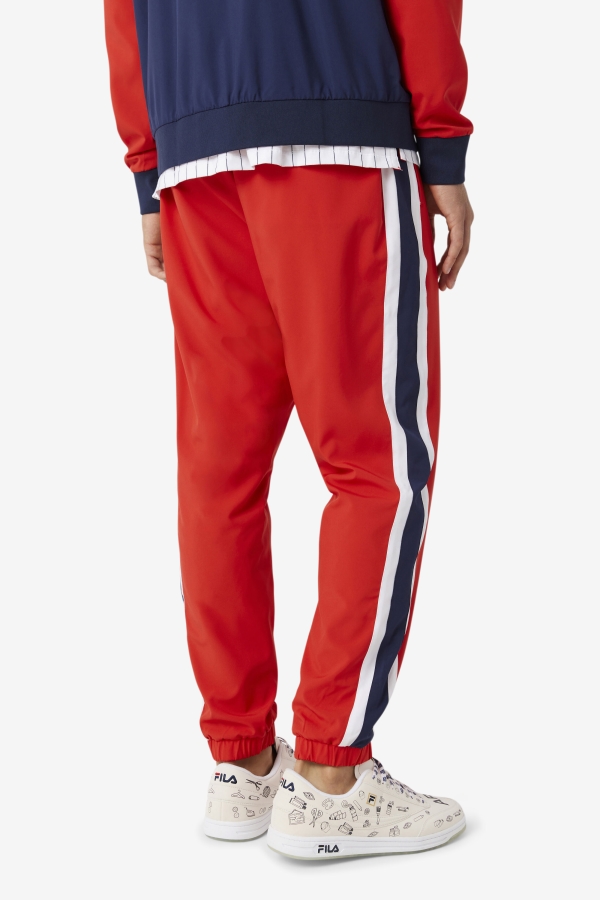 FILA X The Museum Track Pant Fila Red-Peacoat-White