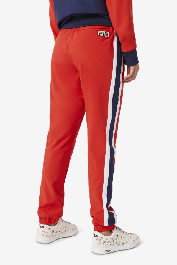 FILA X The Museum Track Pant Fila Red-Peacoat-White
