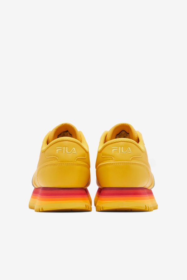 Fila Lemon-Rhubarb Women\'s Orbit Stripe
