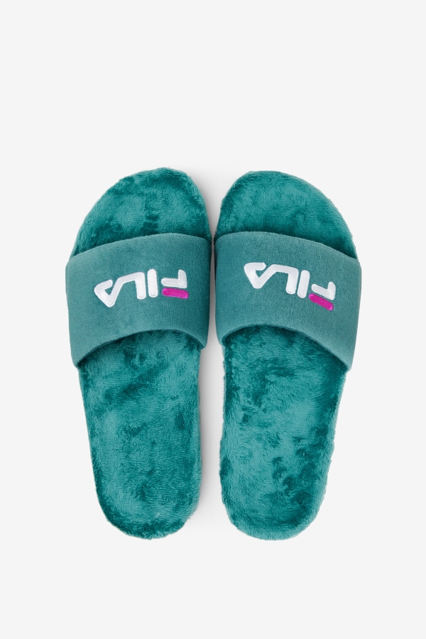 Terry Drifter Slide Bayou-Purple-White Fila