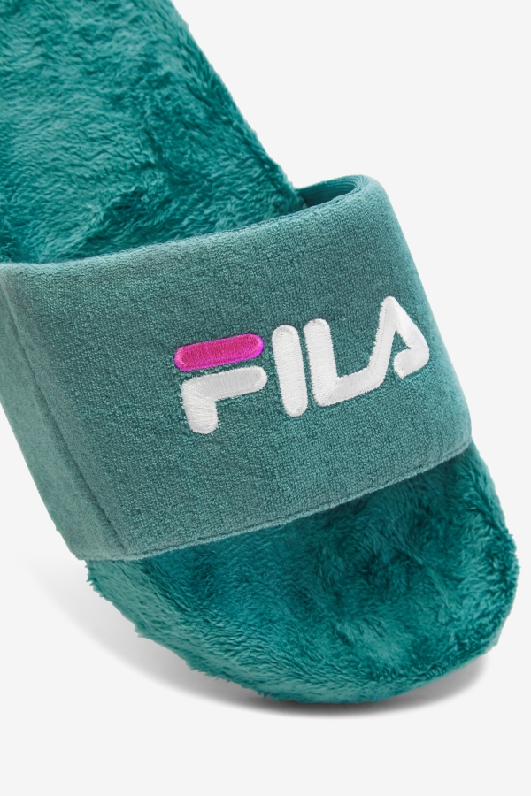 Terry Drifter Slide Bayou-Purple-White Fila