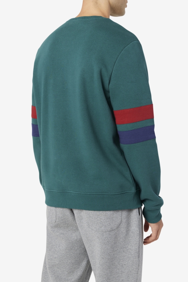 Faneel Crew June Bug-Rhubarb-Peacoat Fila