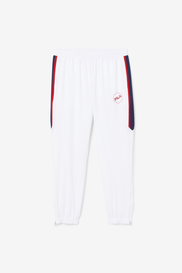 Fila Sanz Windpant White-Navy-Red