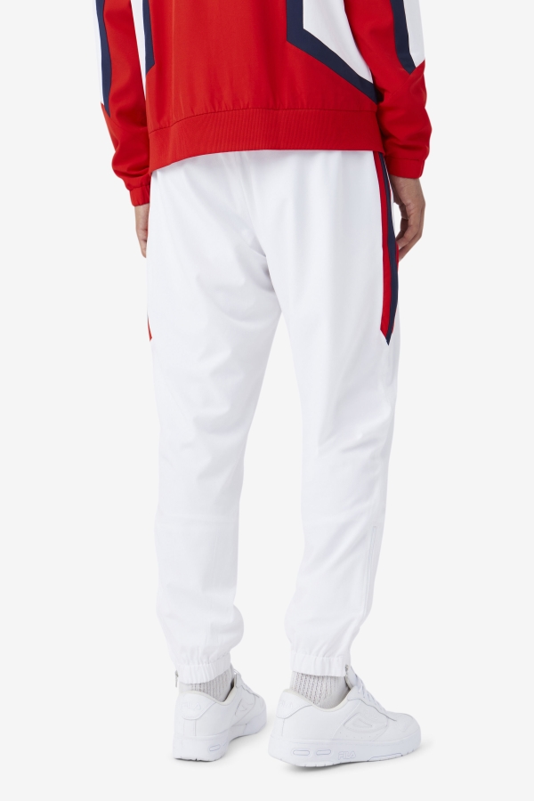 Fila Sanz Windpant White-Navy-Red