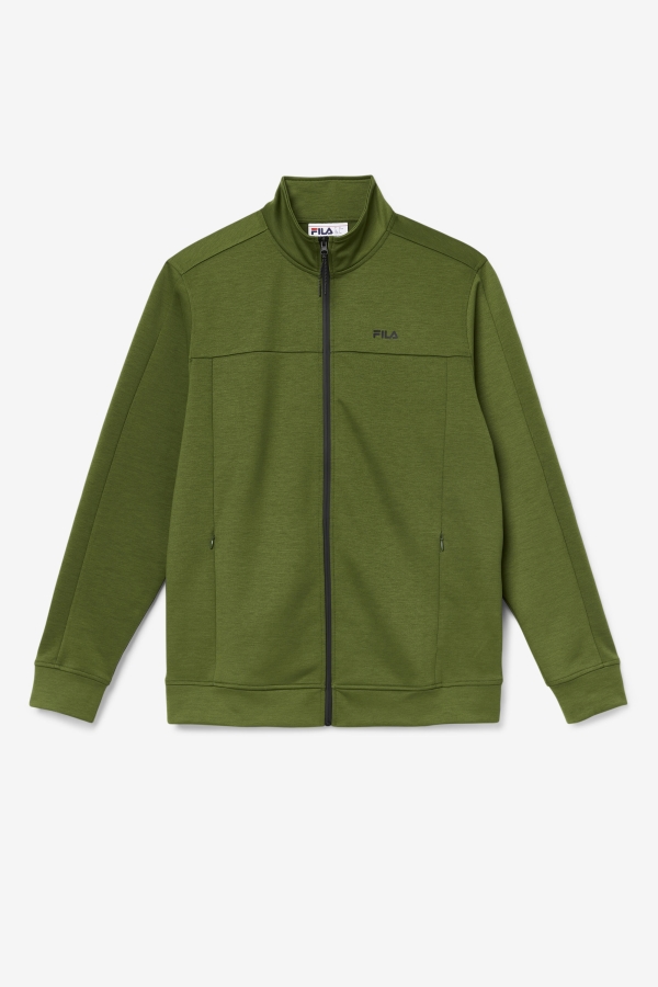 Chive-Black Gonal Zip Jacket Fila