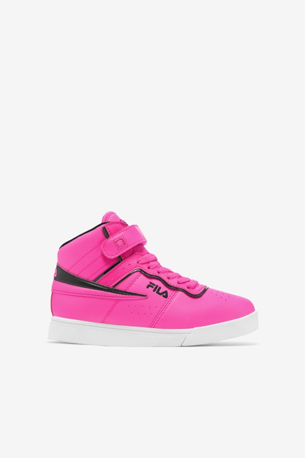 Kids' Vulc 13 Top Block Fila Pink-White-Black