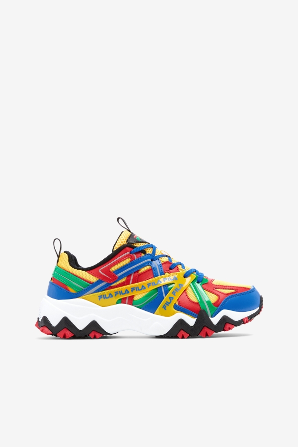 Fila Lemon-Red-Imperial Blue Women's Electromont