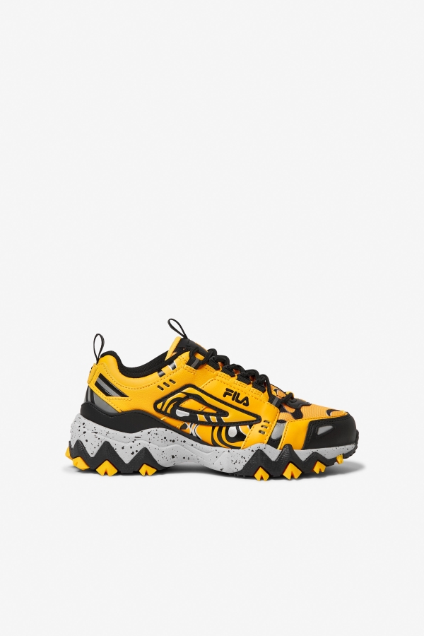 Big Kids' Oakmont Tr Fila Gold-Black-Highrise
