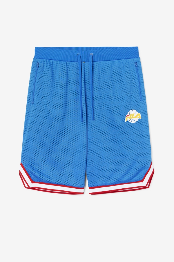 Ovi Basketball Short Blue-White-Red-Gold Fila