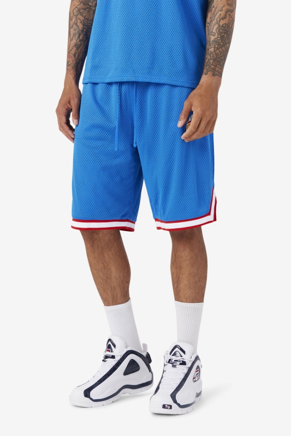 Ovi Basketball Short Blue-White-Red-Gold Fila