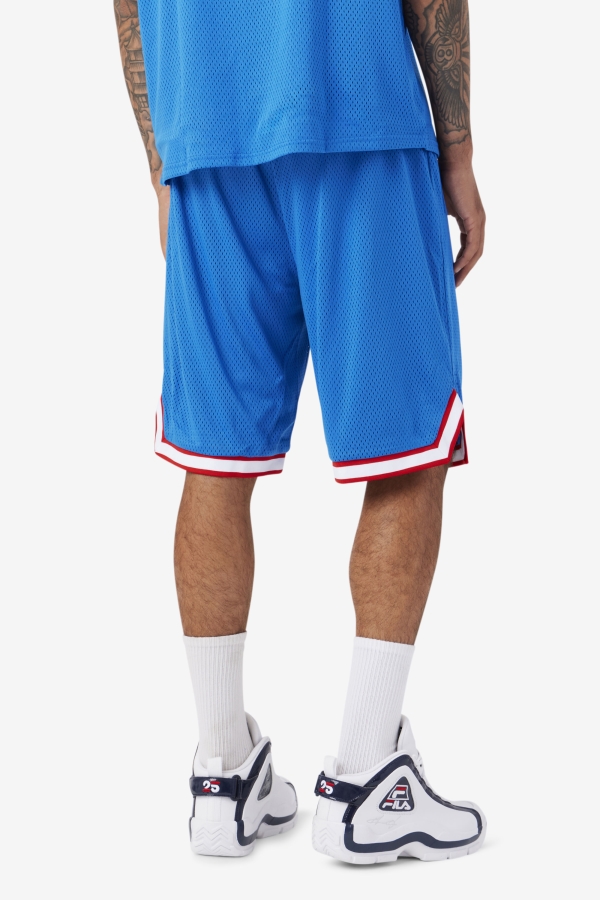 Ovi Basketball Short Blue-White-Red-Gold Fila