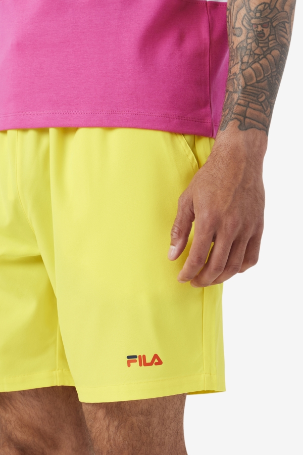 Fila Yellow-Navy-Cherry Tomato Ravini Short