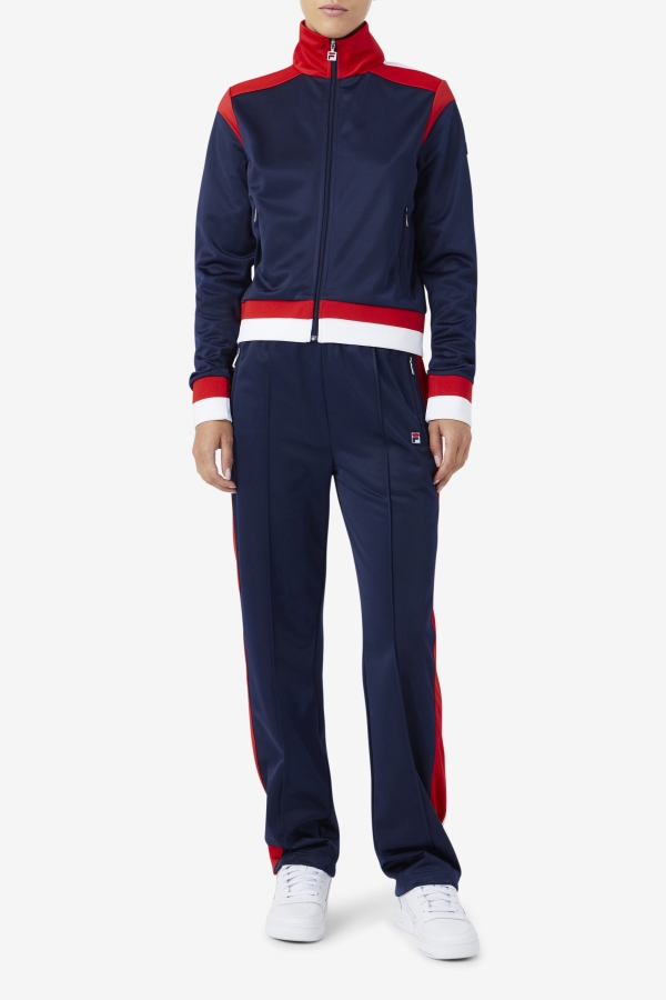 Sandy Track Jacket Fila Navy-Red-White
