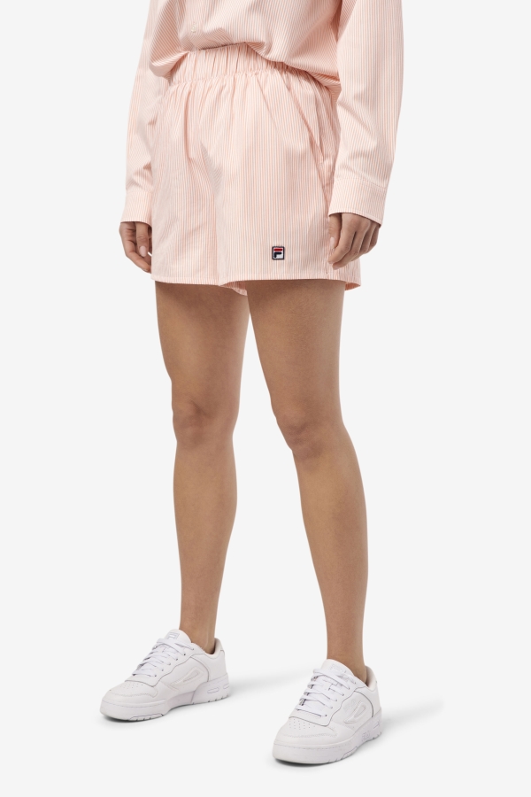 Ariella Short Fila Coral Almond-White