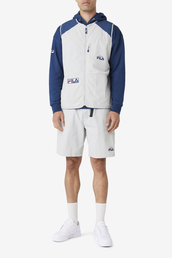 Stone-Navy-Cherry Tomato Fila Hansi Vest